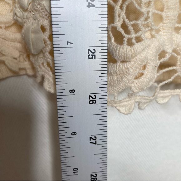 Coldwater Creek Crochet Vines Cardigan Ivy Color Size Large 14-16 NWT - Picture 10 of 11